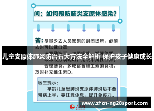 儿童支原体肺炎防治五大方法全解析 保护孩子健康成长